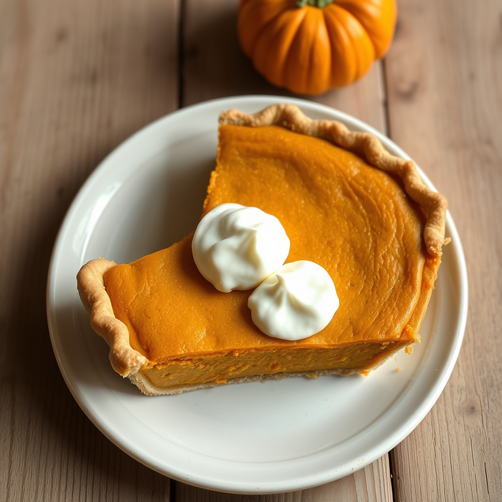 New England Pumpkin Pie
