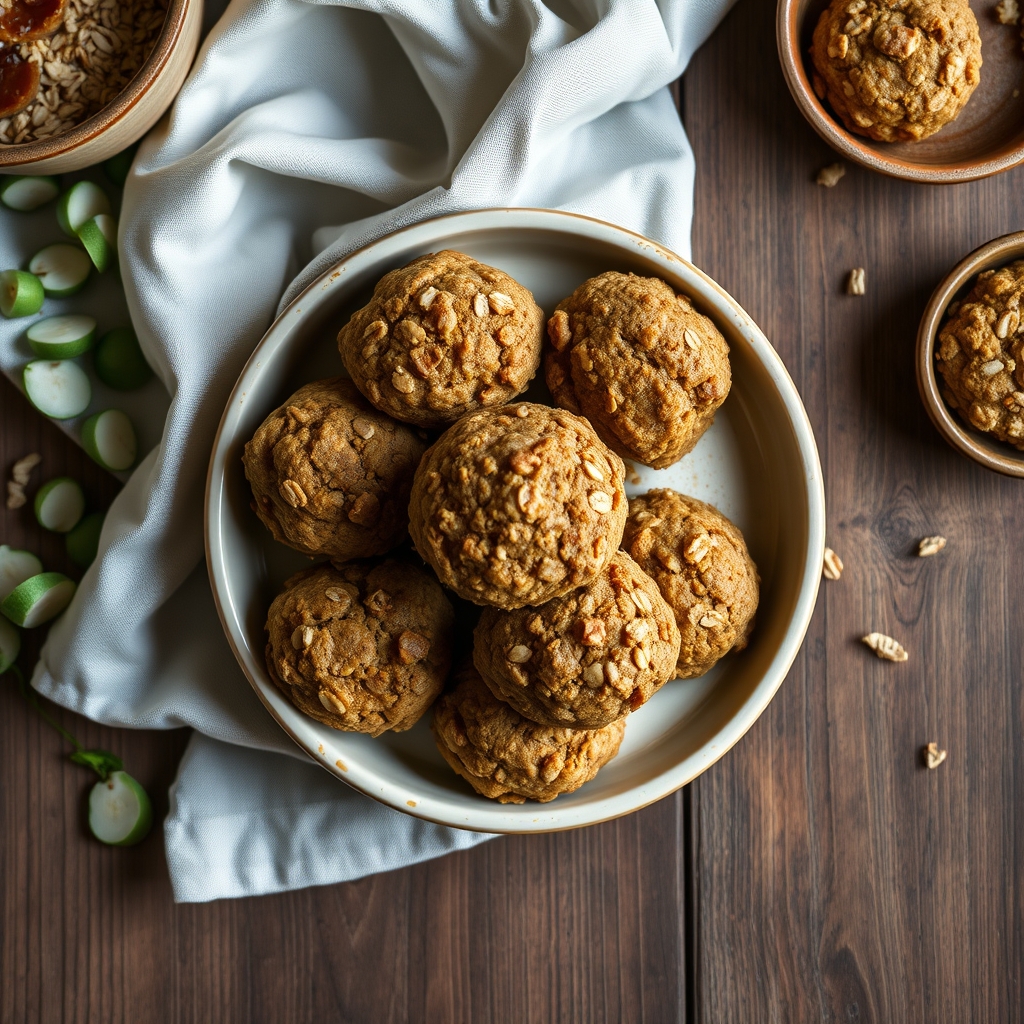 Oatmeal Molasses Drop Cookies