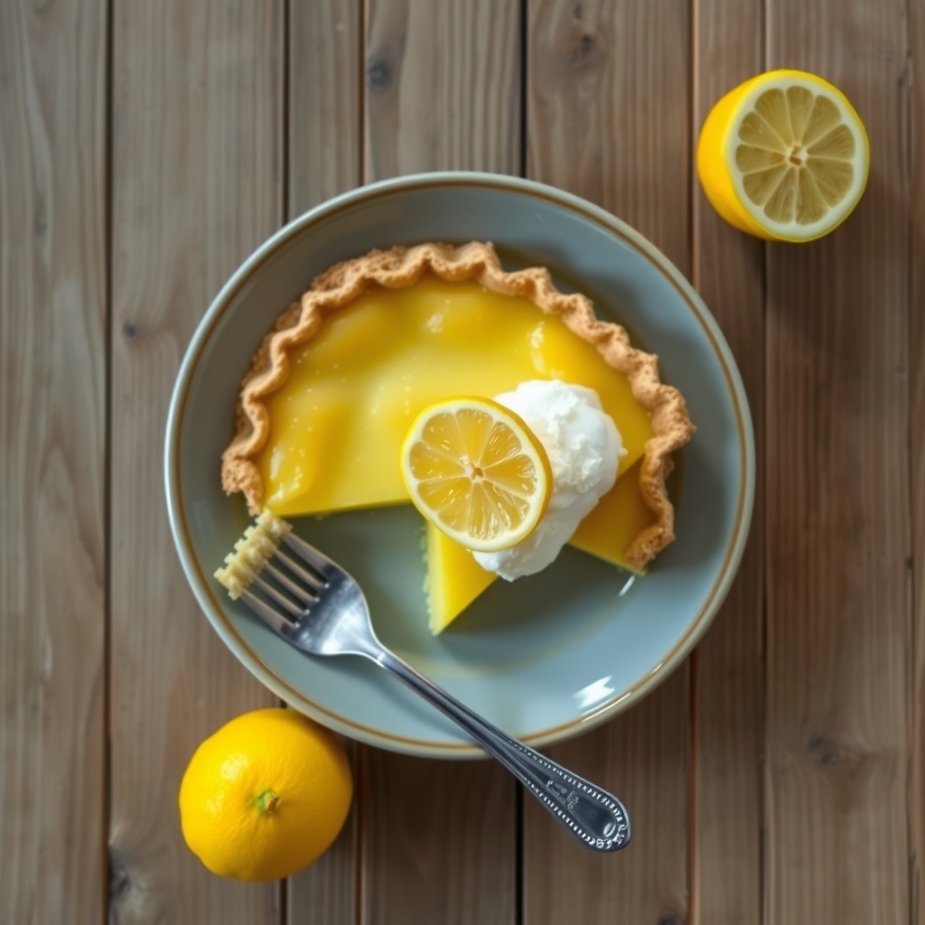 Old Fashioned Lemon Pie