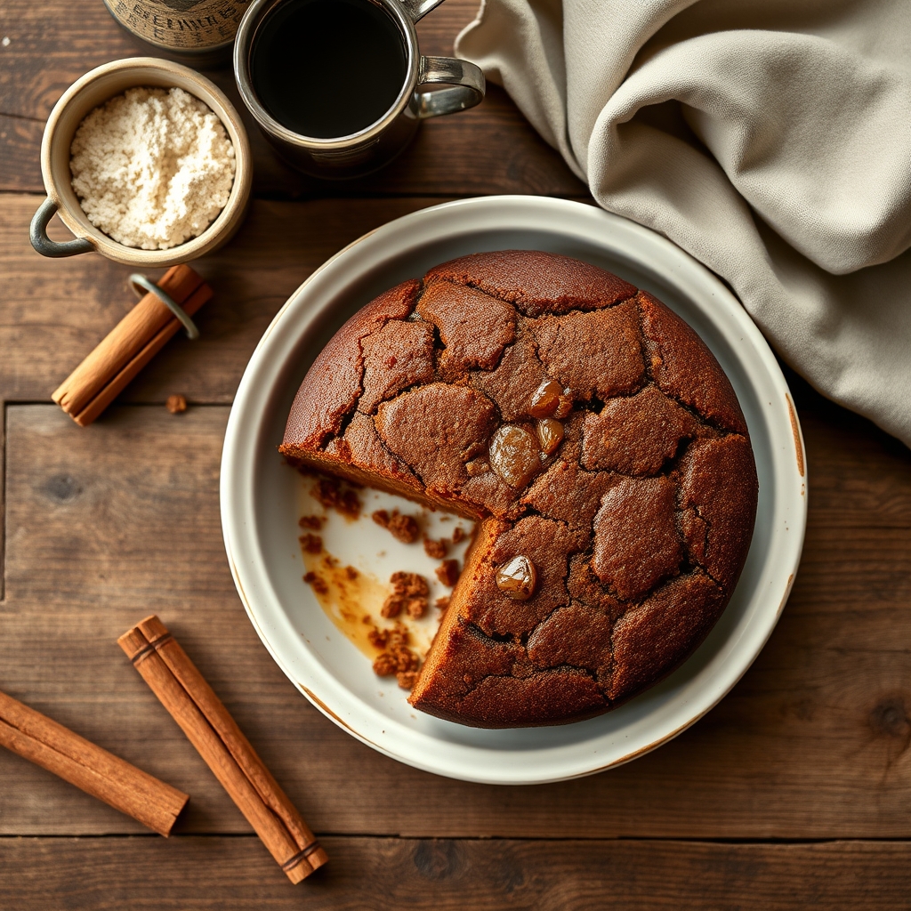 Old Fashioned Molasses Cake