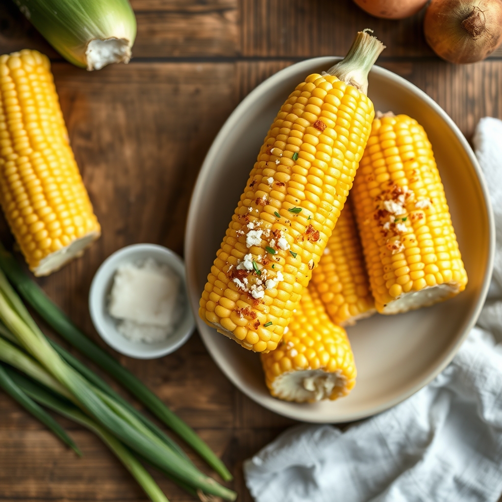 Onion Corn On The Cob