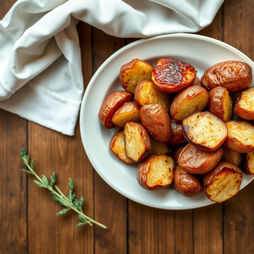 Oven Fried Potatoes