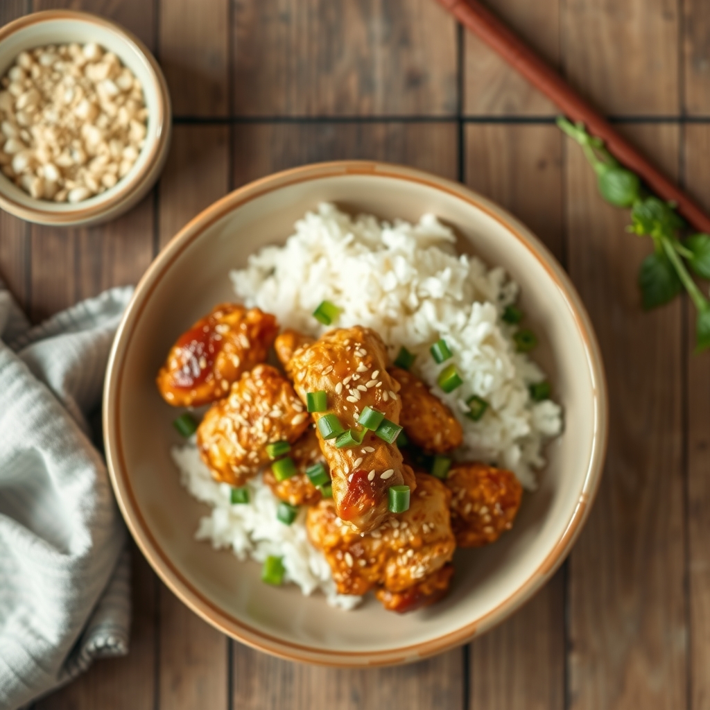 Oven-Fried Sesame Chicken(Diabetic Recipe)