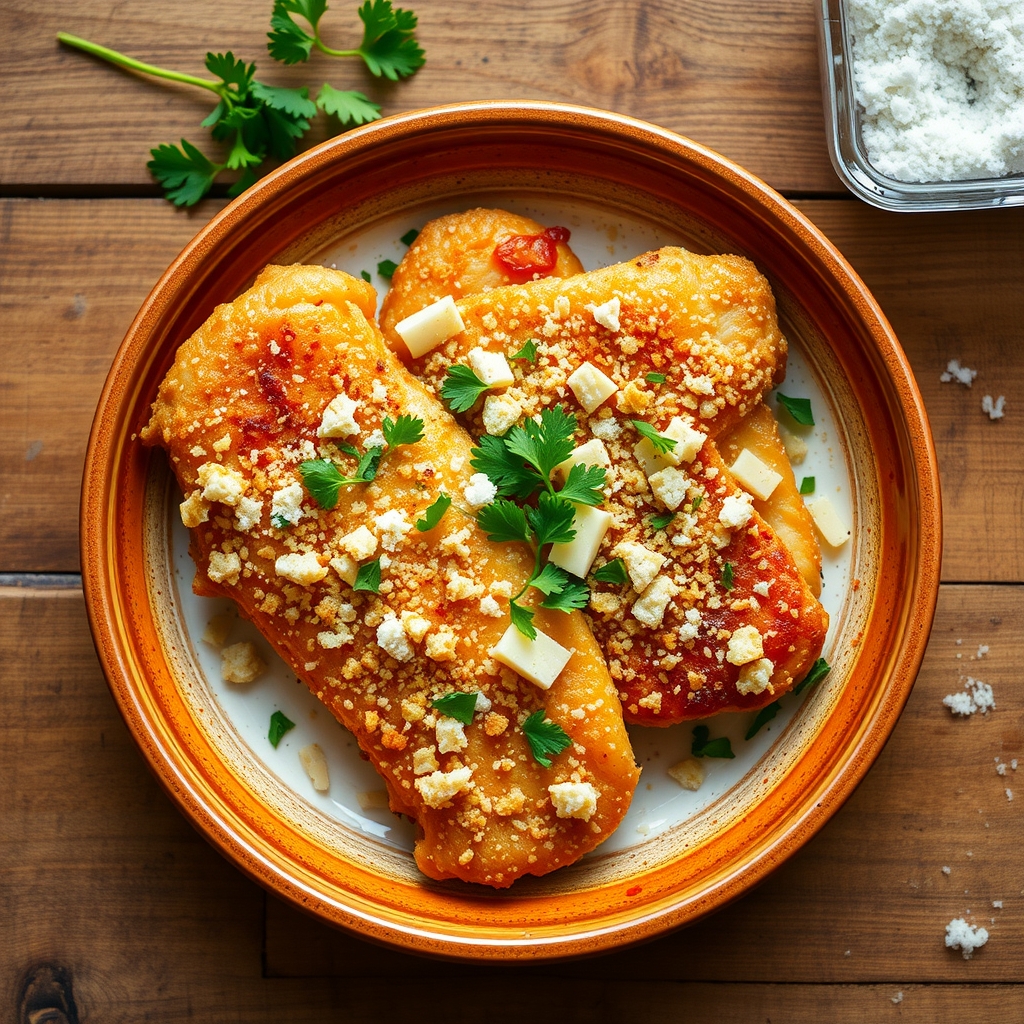 Parmesan Oven-Fried Chicken