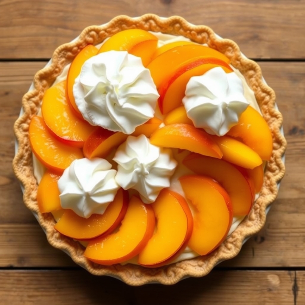 Peach Parfait Pie