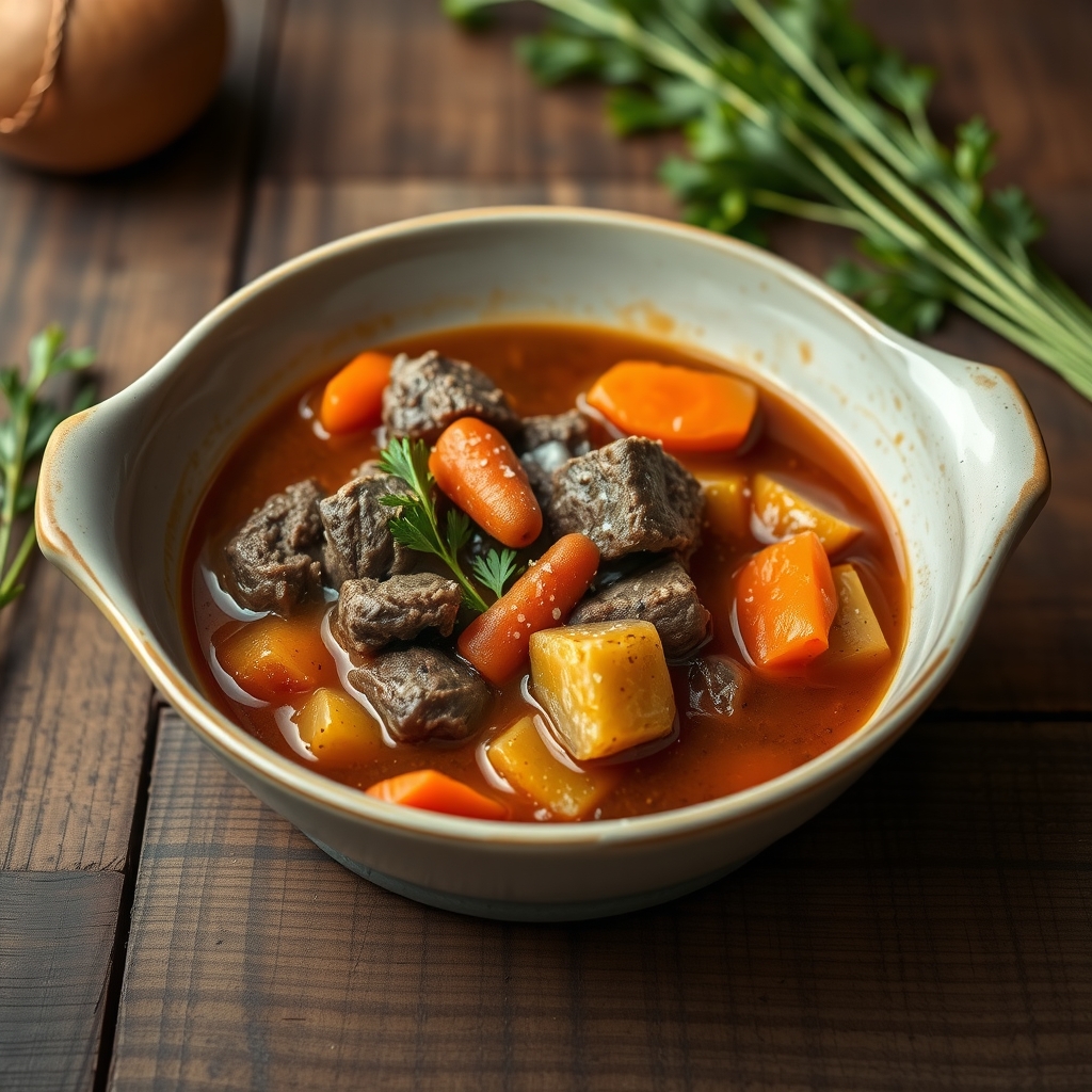Peachy Beef Stew