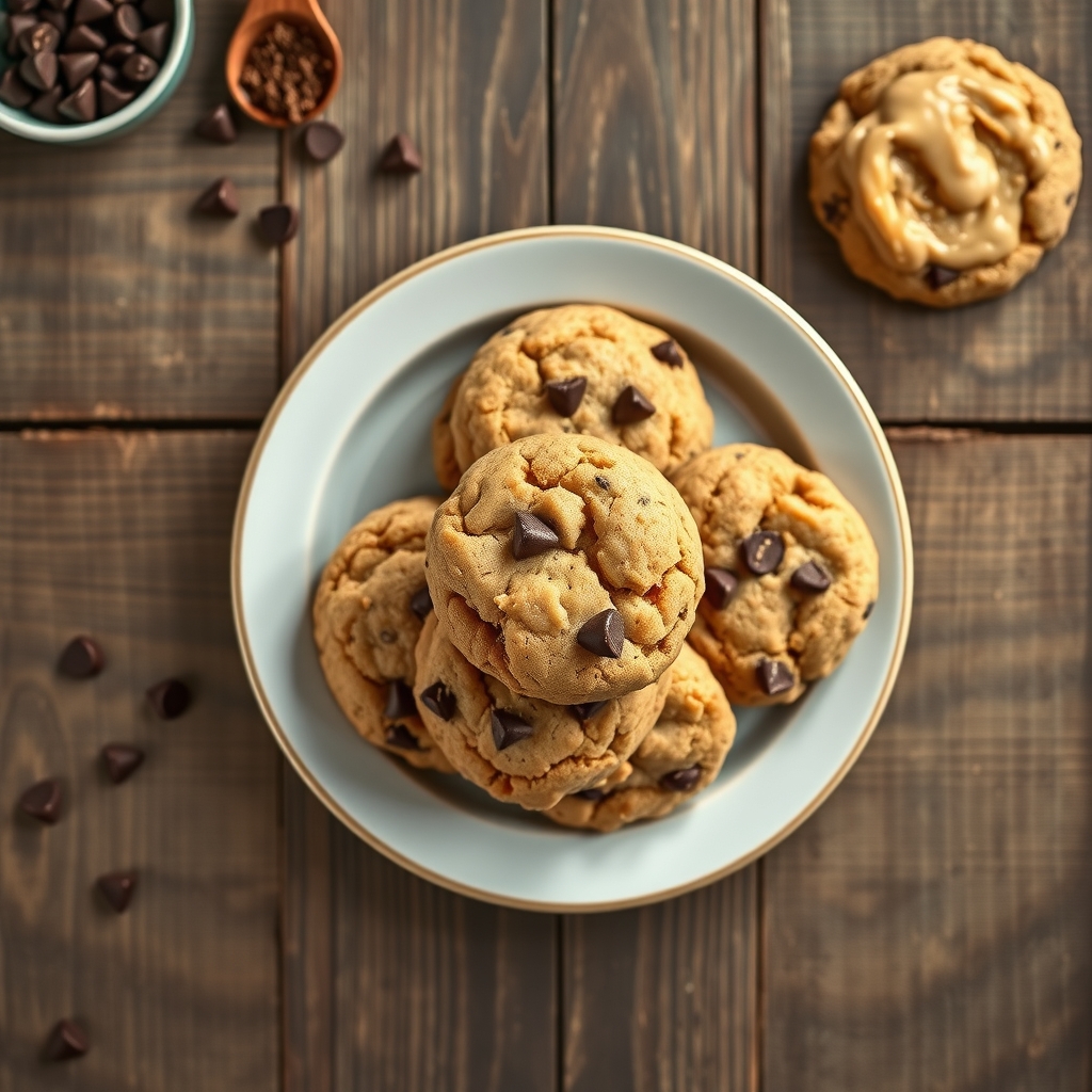 Peanut Butter Chocolate Chip Cookies