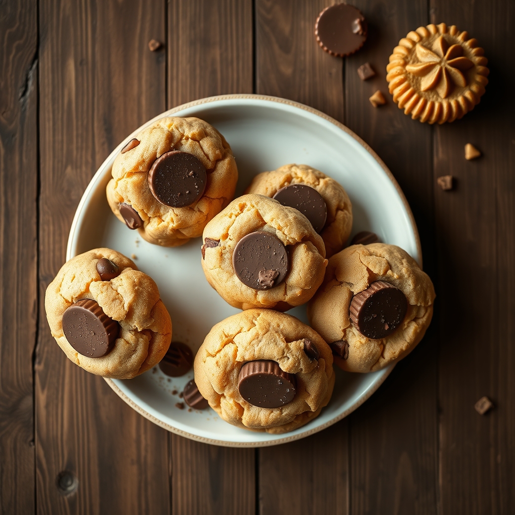 Peanut Butter Cup Cookies
