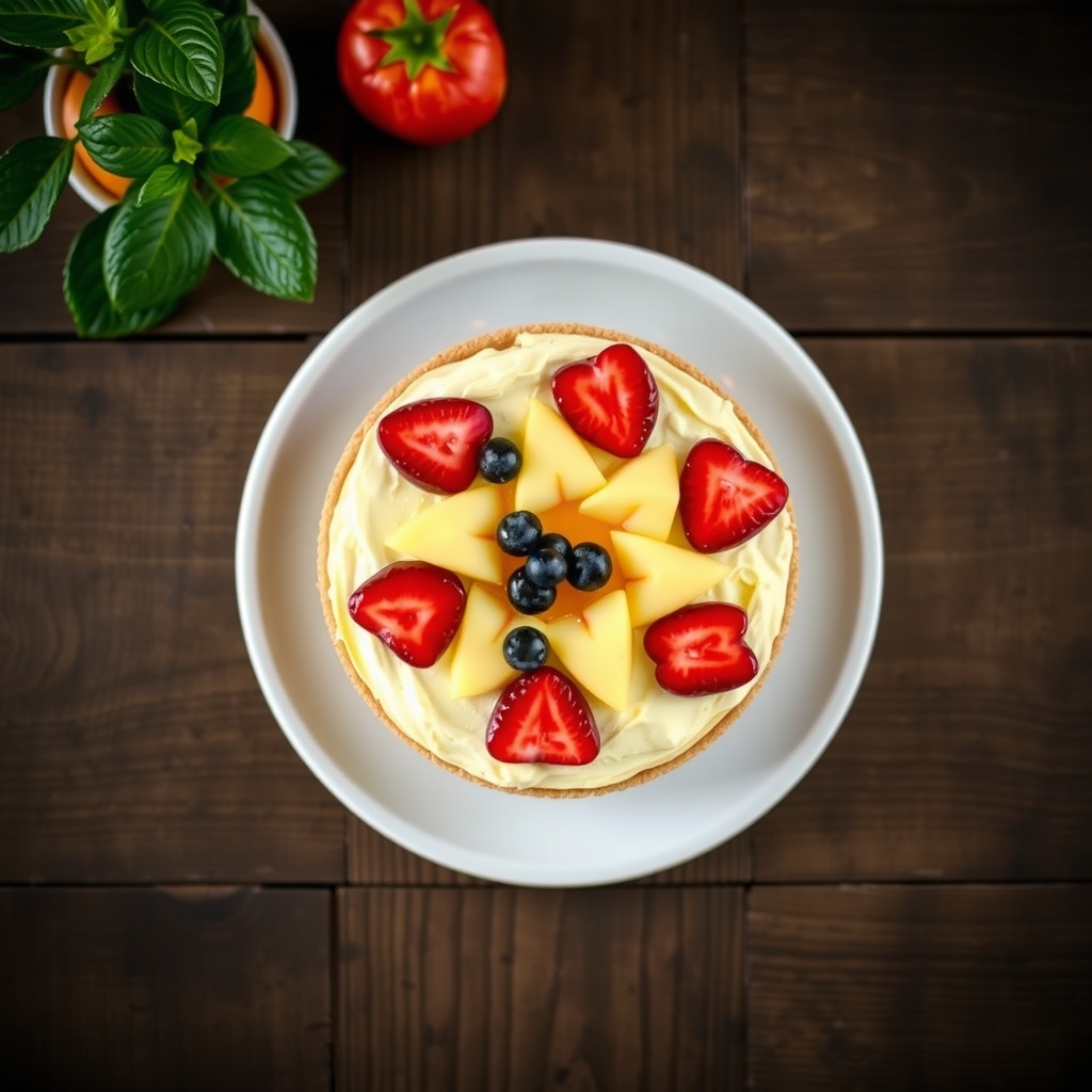 Philly 3-Step Fruit Topped Cheesecake