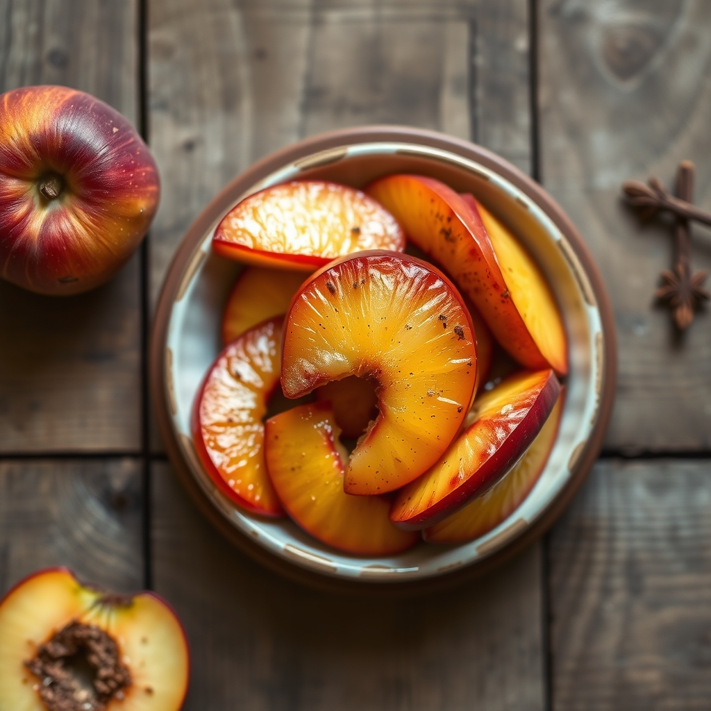 Pickle Peach Slices