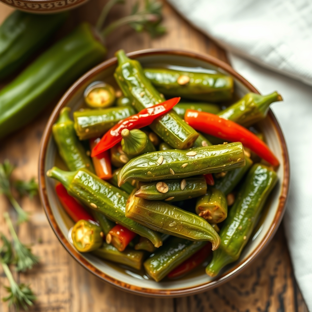 Pickled Okra