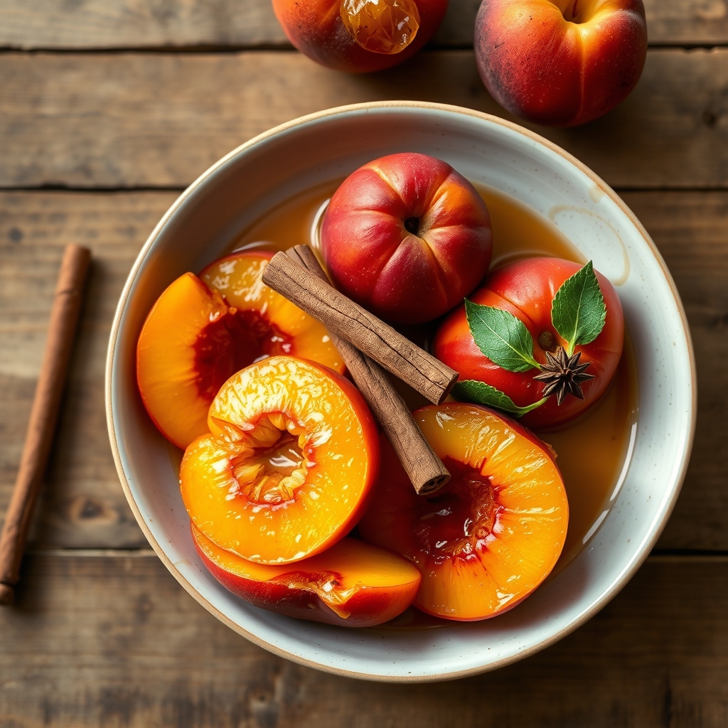 Pickled Peaches