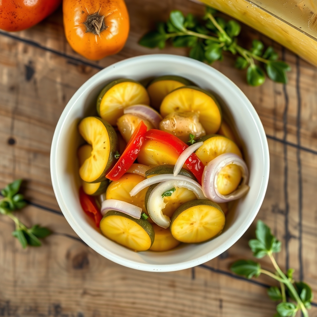 Pickled Squash