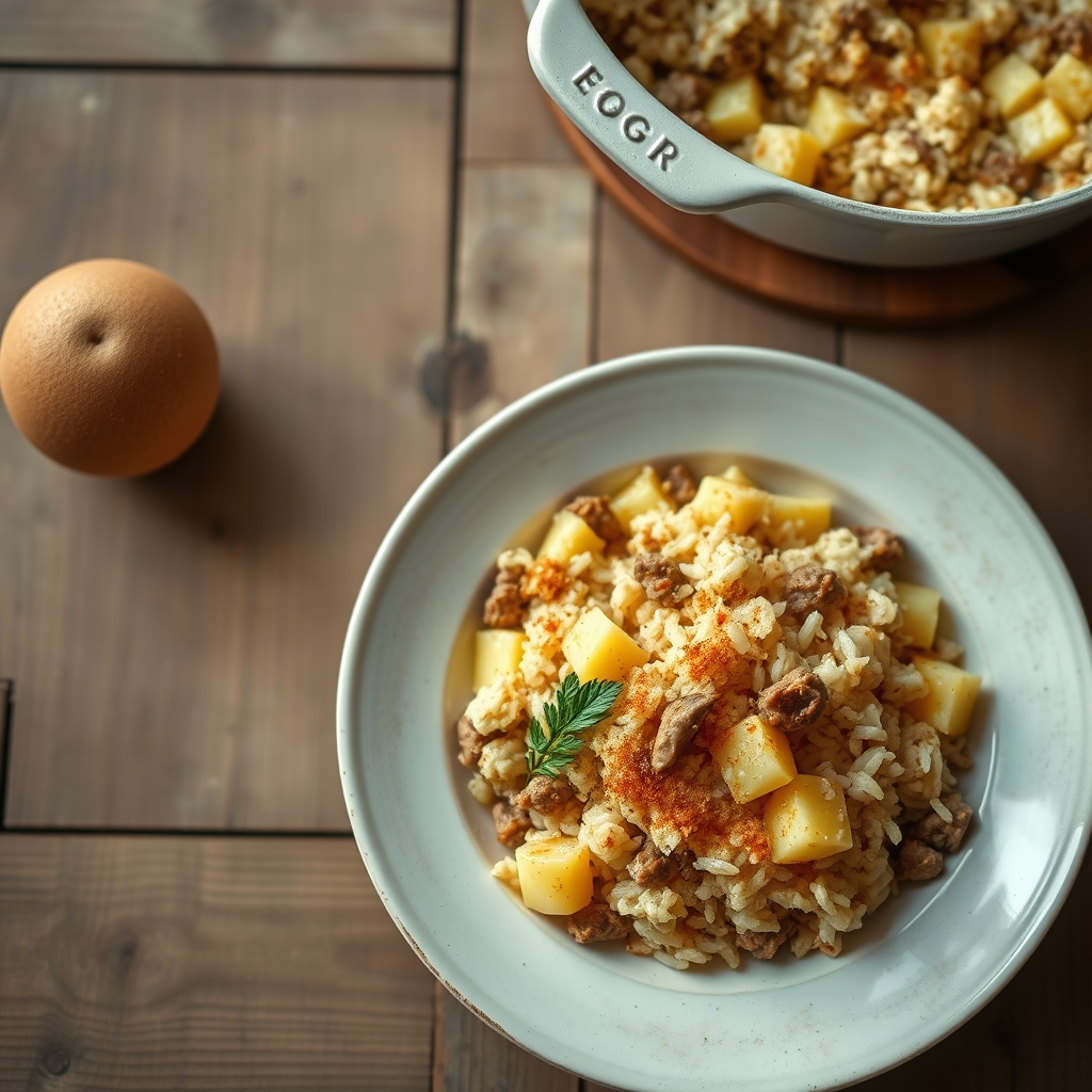 Pineapple And Rice Casserole