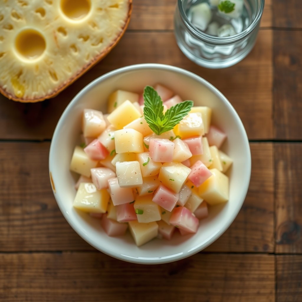 Pineapple Horseradish Salad