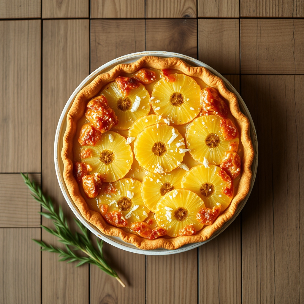 Pineapple Sheet Pie