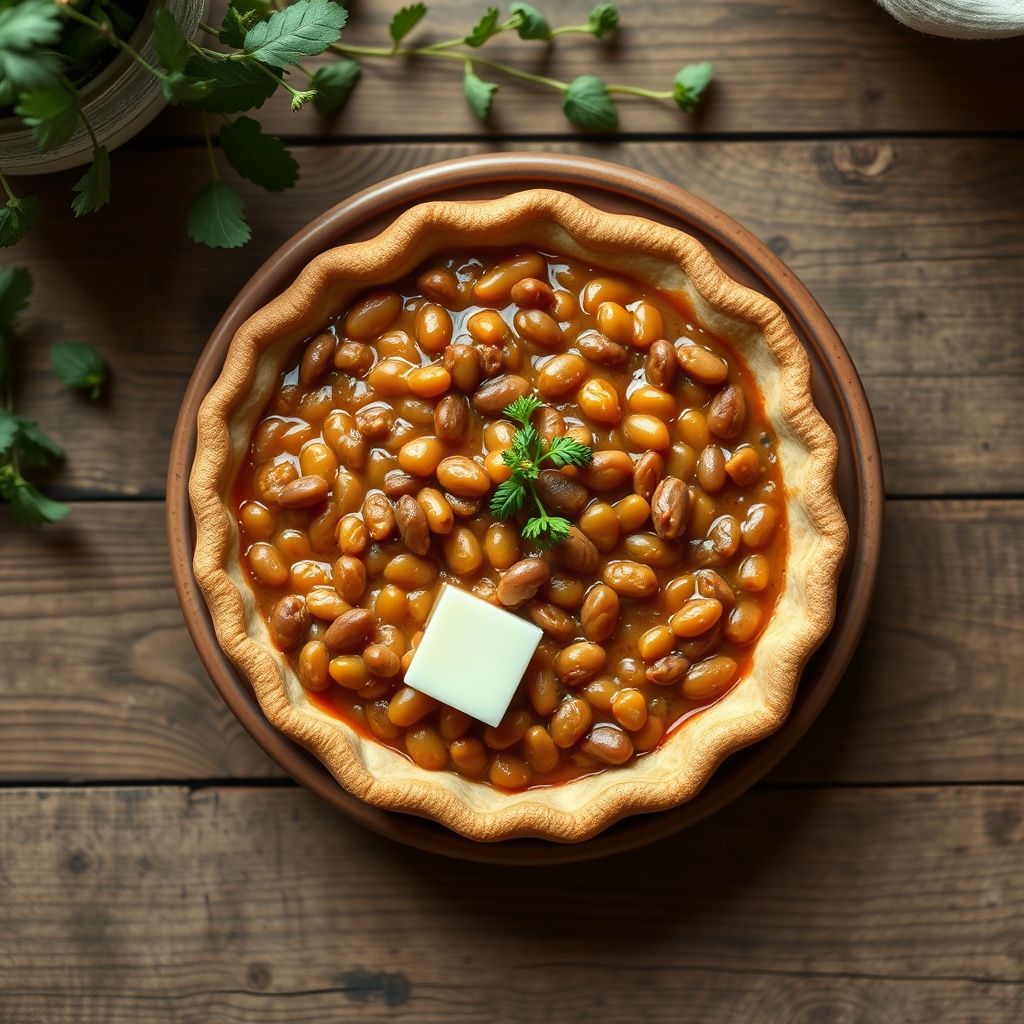 Pinto Bean Pie