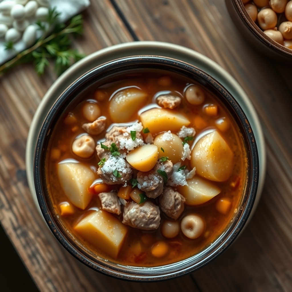 Pork And Bean Soup