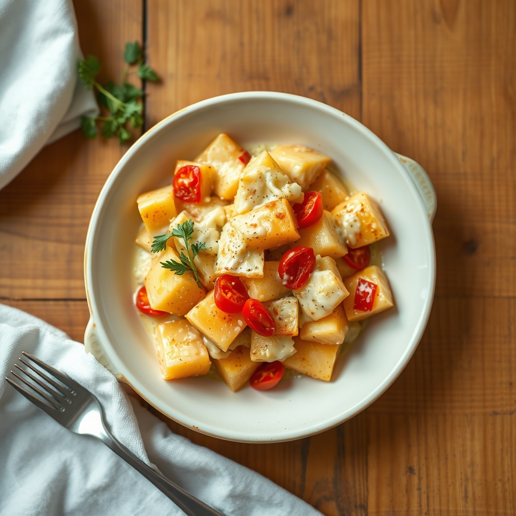 Potato, Pimento Casserole