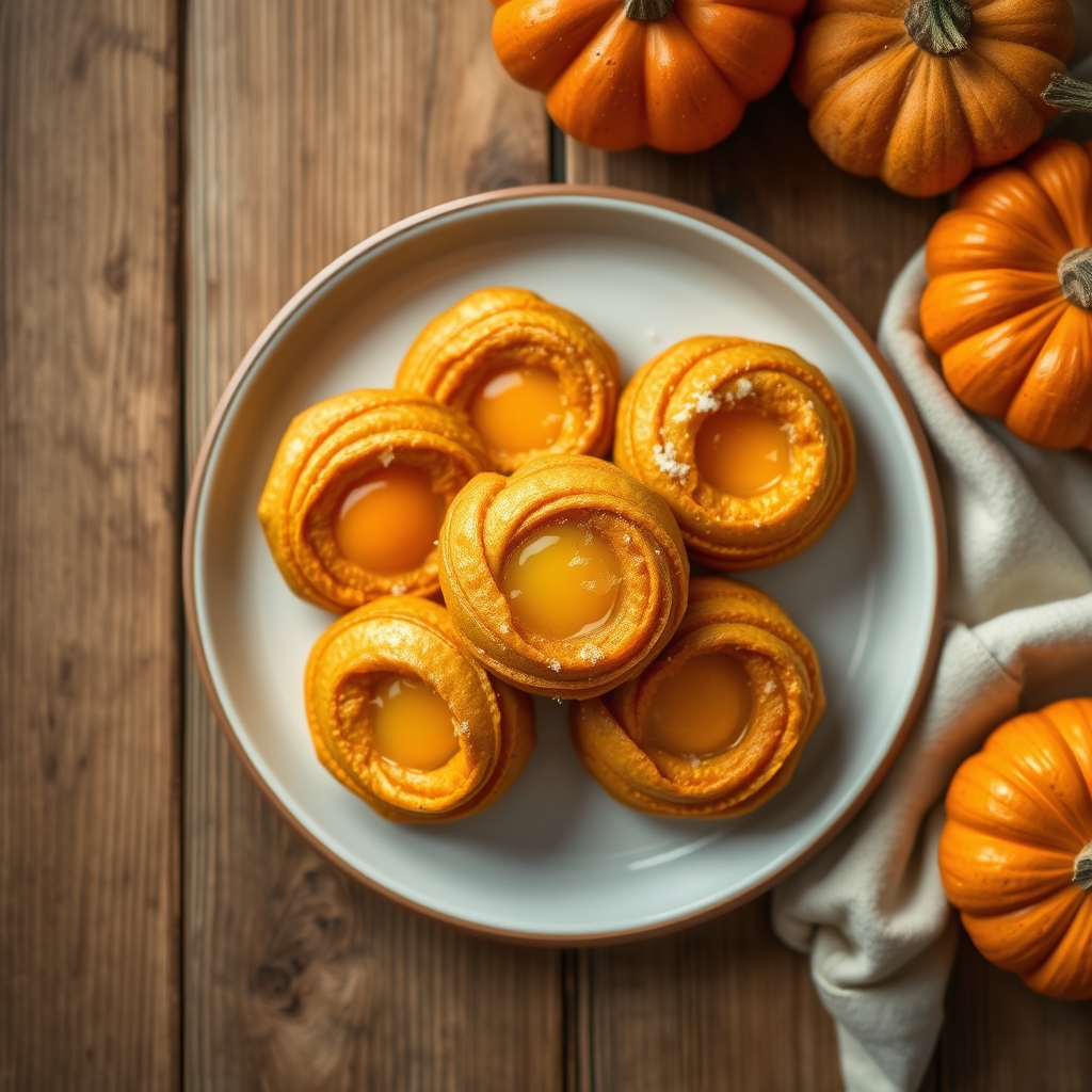 Pumpkin Whirlies