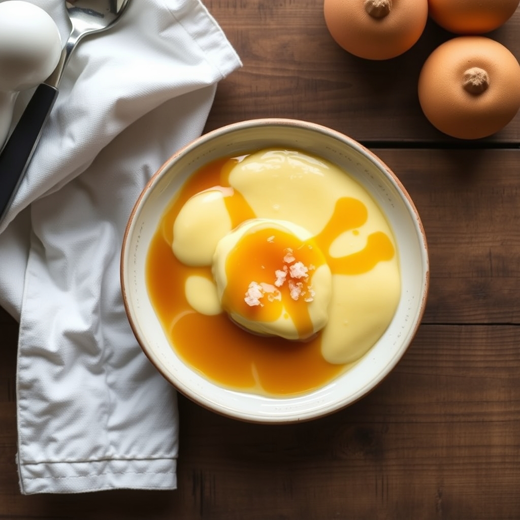 Quick And Easy Maple Custard