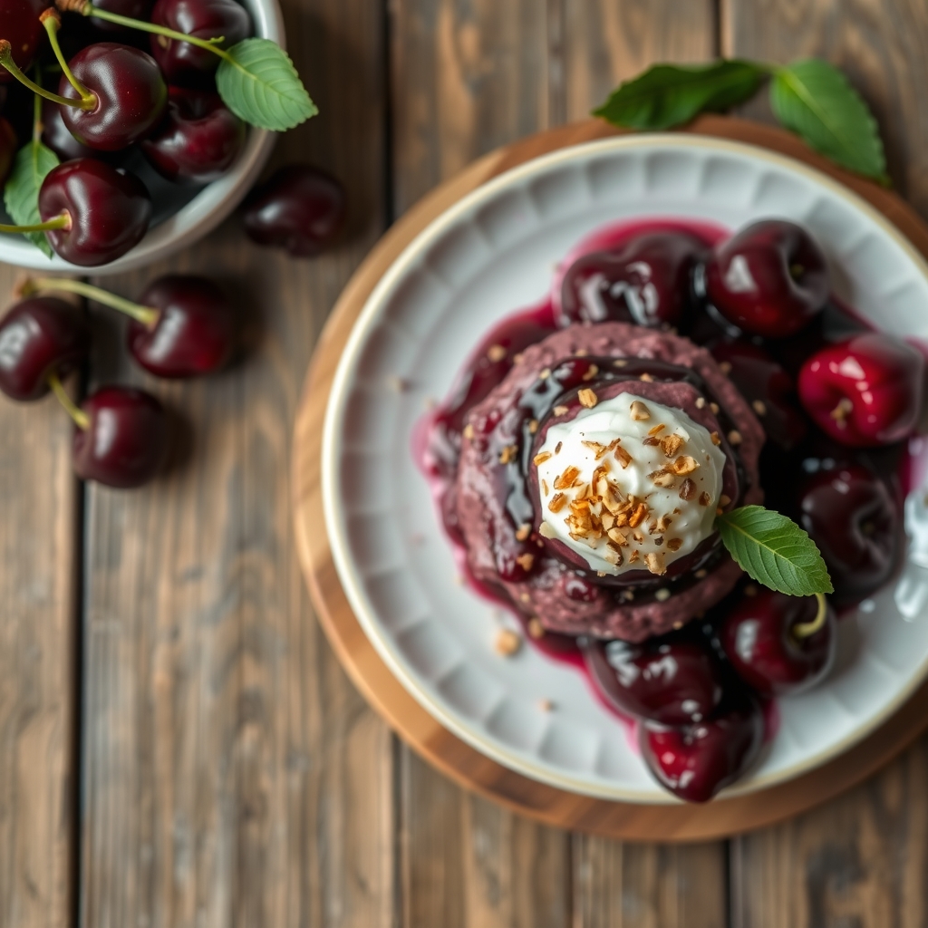 Quick Cherry Dessert