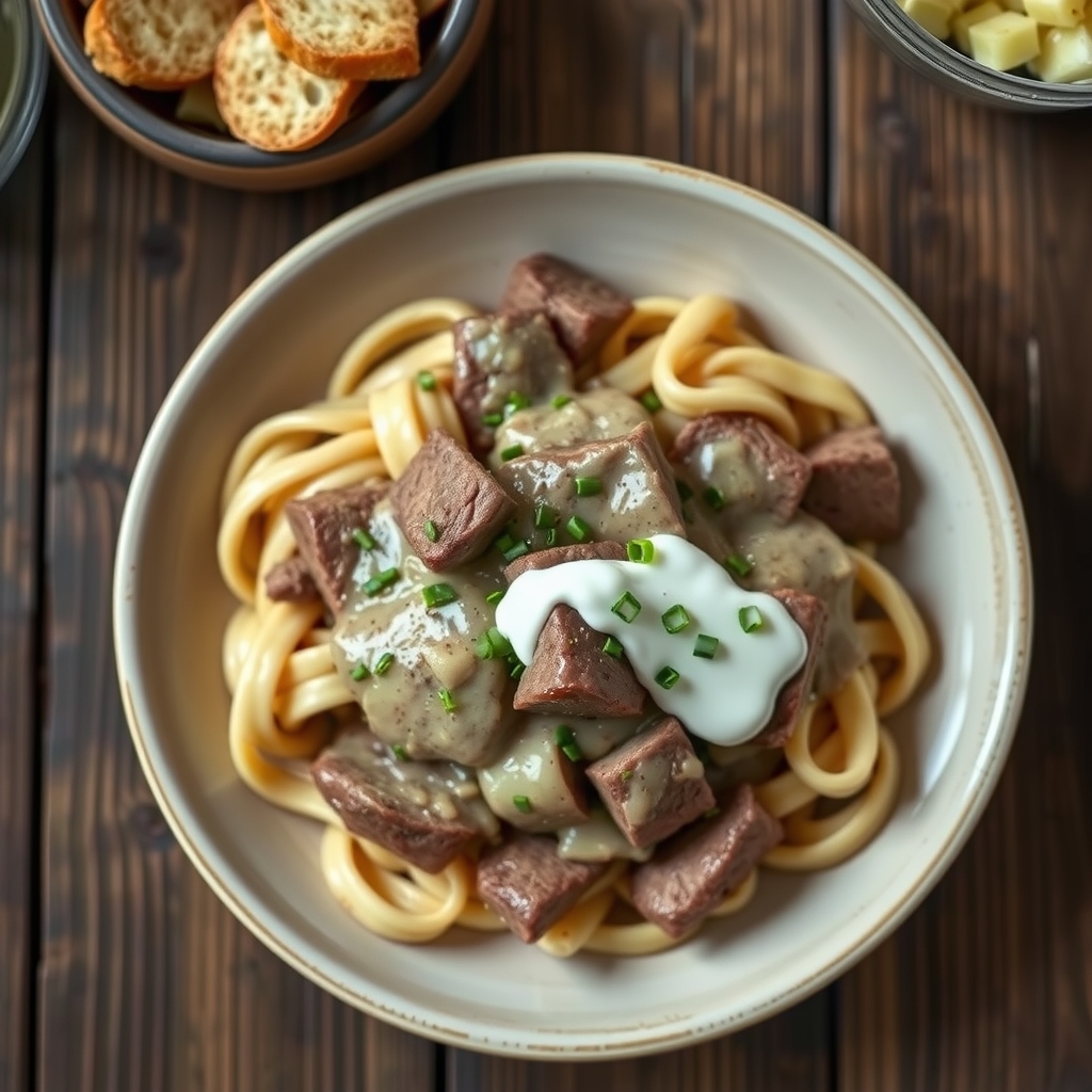 Ralphie'S Beef Stroganoff
