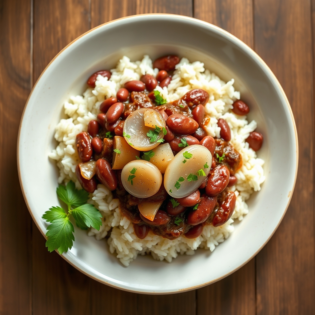 Red Beans And Rice For 120