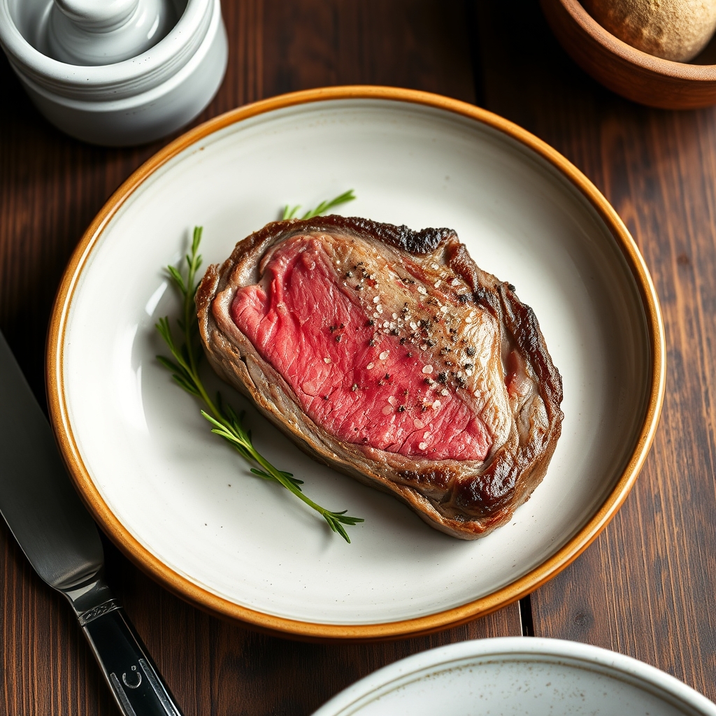Rib Eye Roast - Pink In The Middle