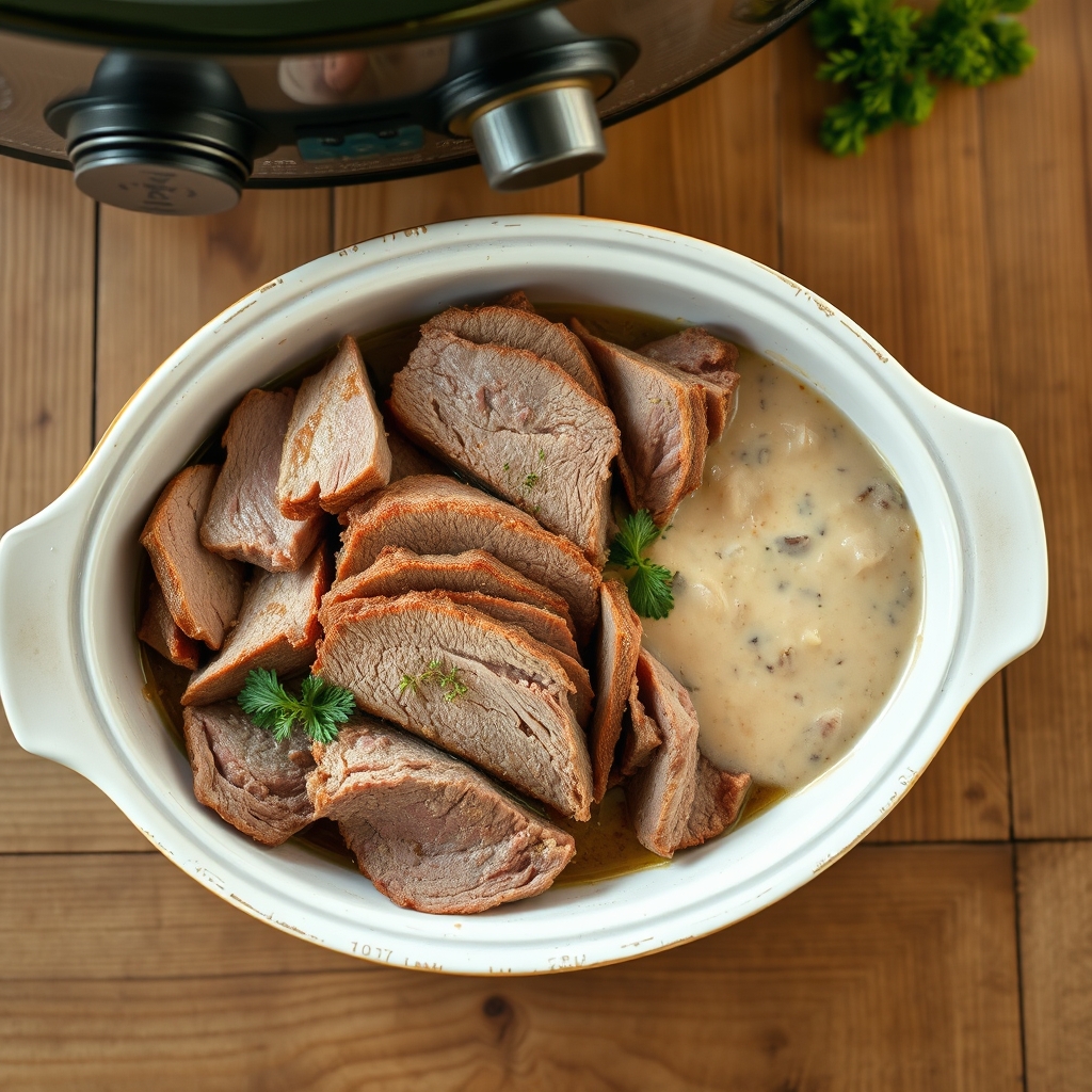 Roast Beef In Crock-Pot