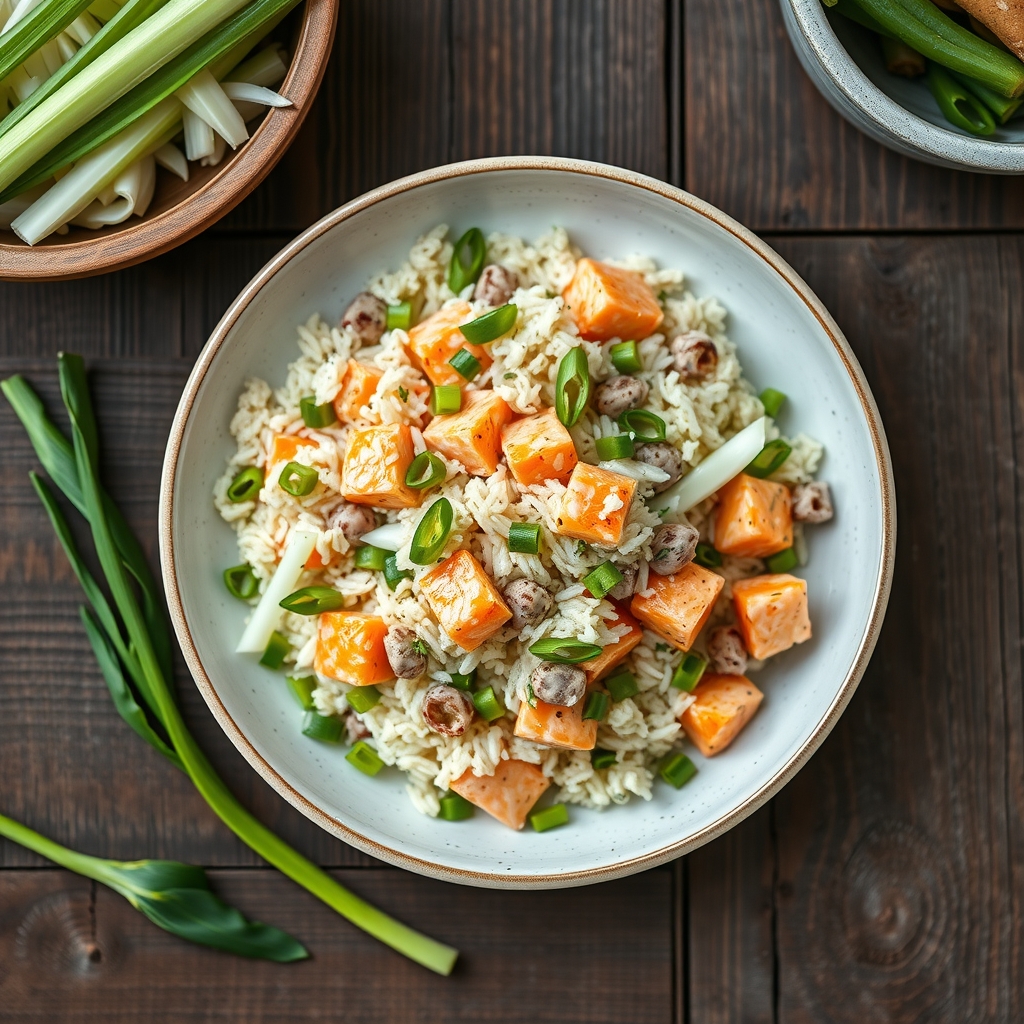 Russian Salmon Salad