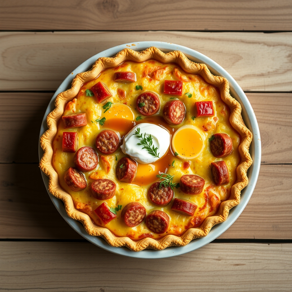 Sausage Quiche