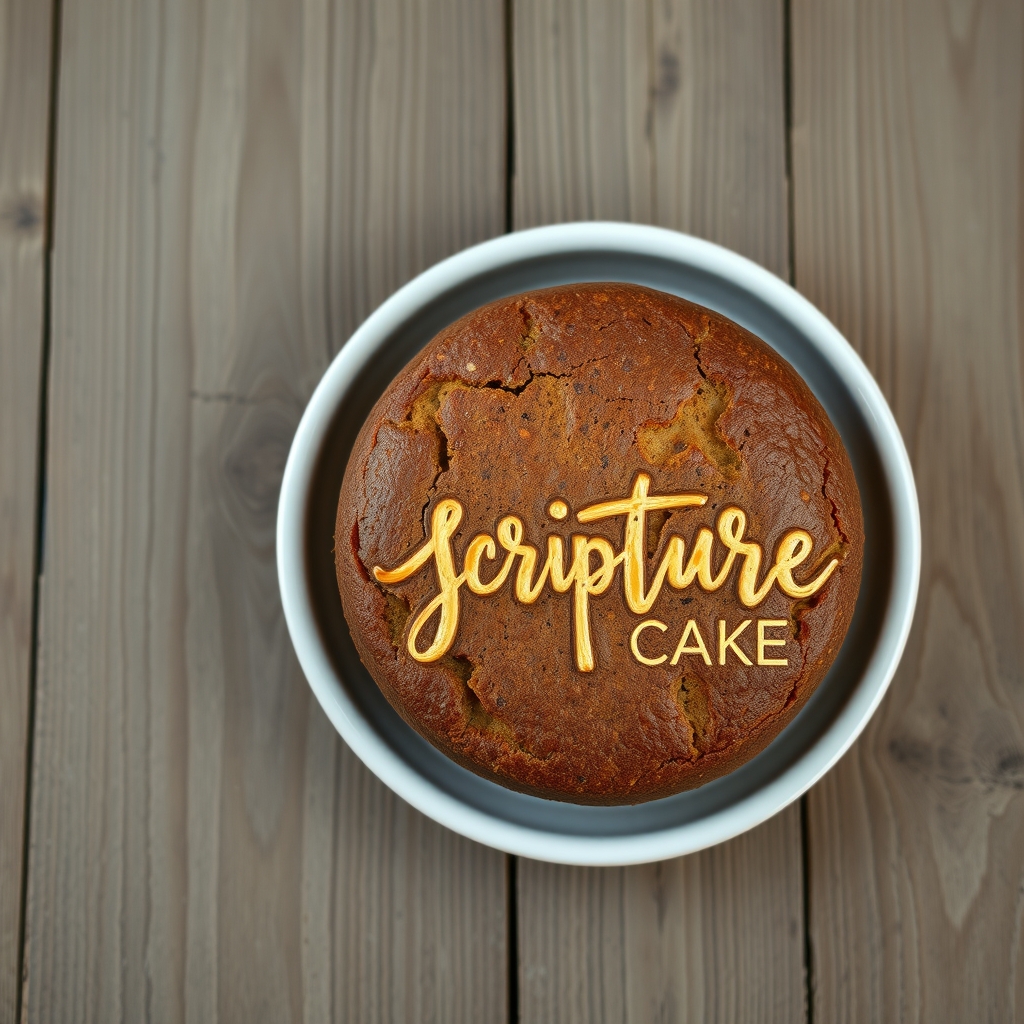 Scripture Cake