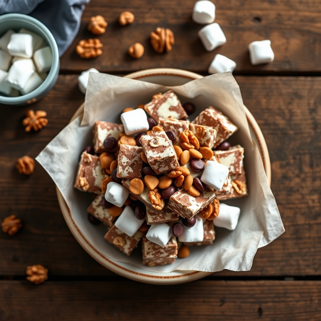 Shortcut Rocky Road Candy