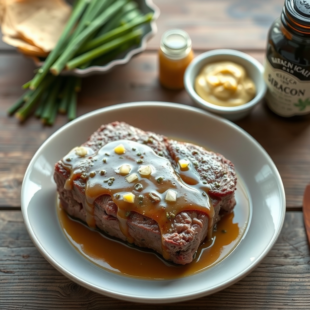 Sirloin With Special Sauce