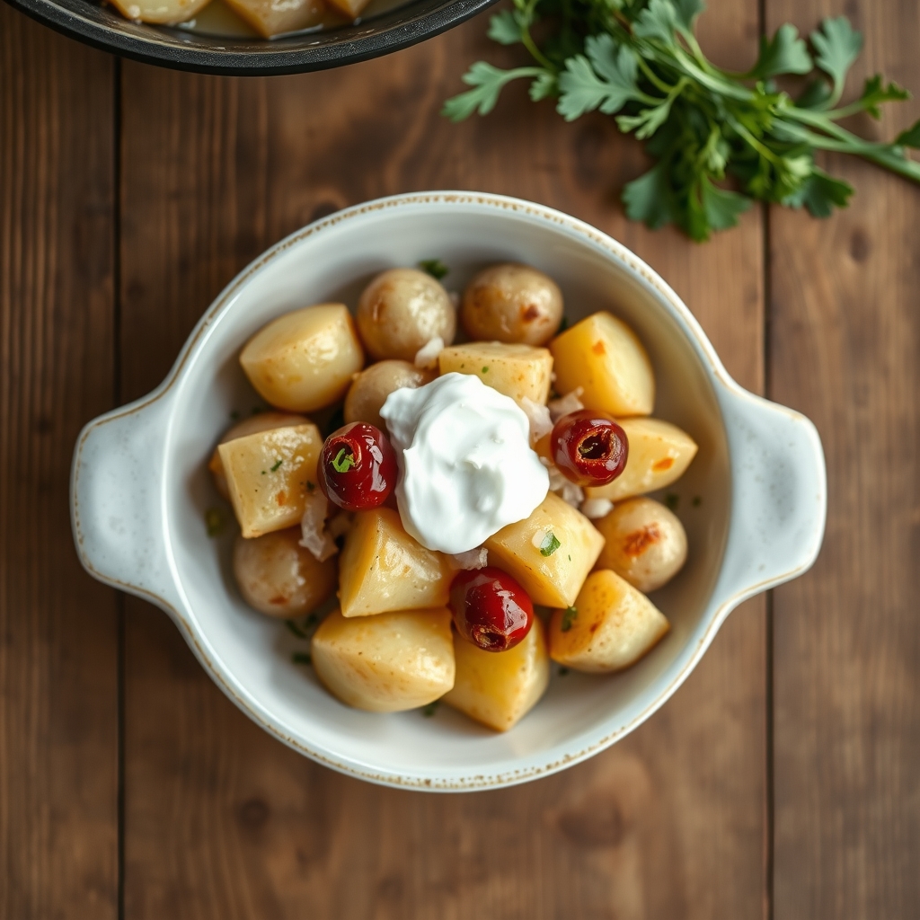 Skillet-Creamed Potatoes