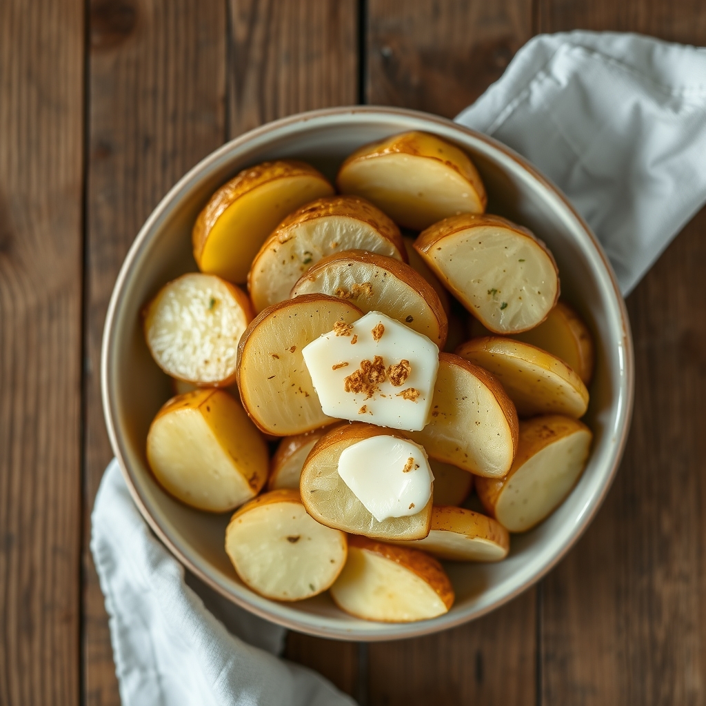 Sliced Potatoes