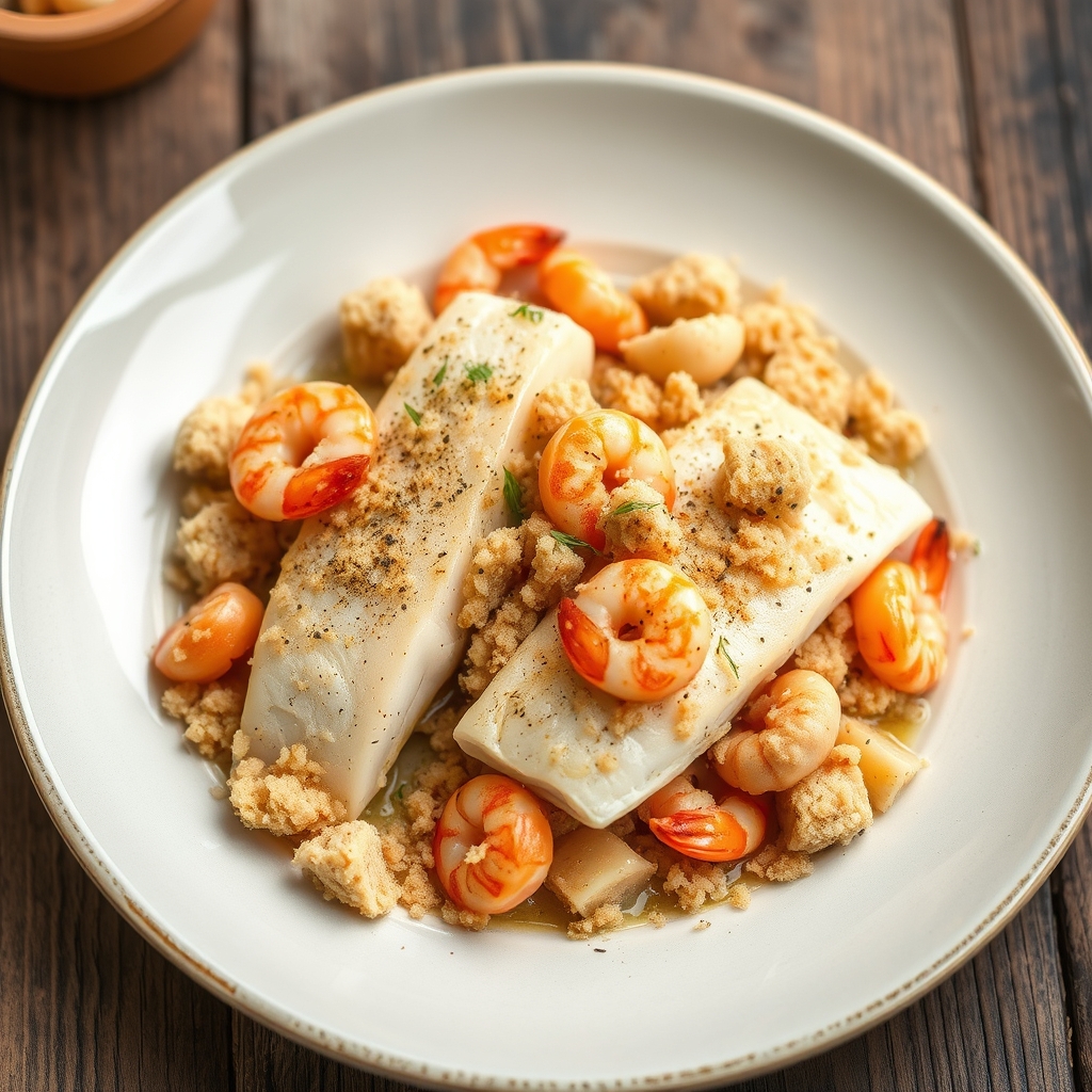 Sole And Shrimp Casserole