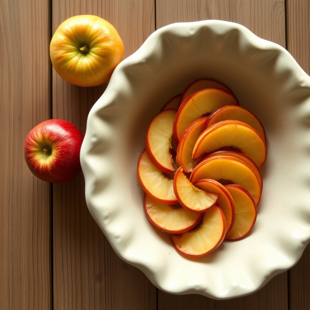 Sour Cream Apple Pie