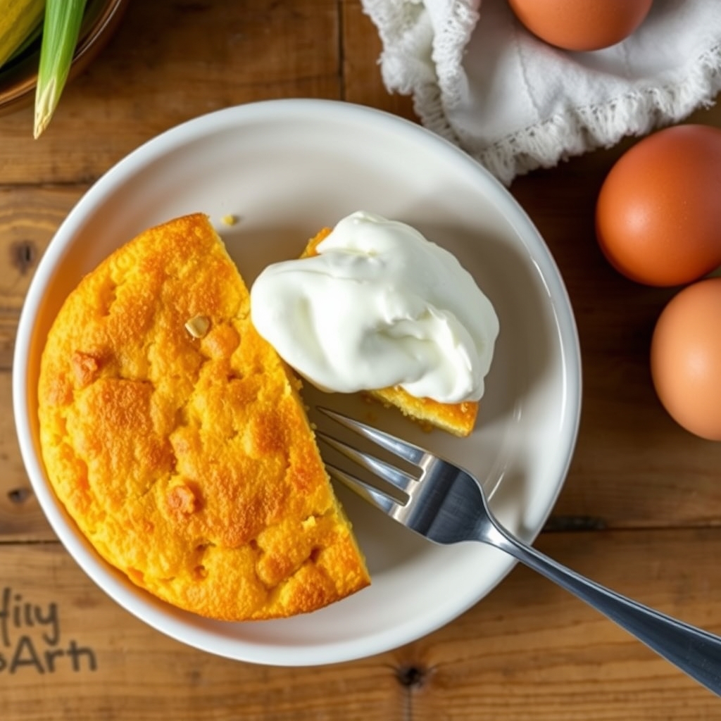 Sour Cream Self-Rising Cornbread