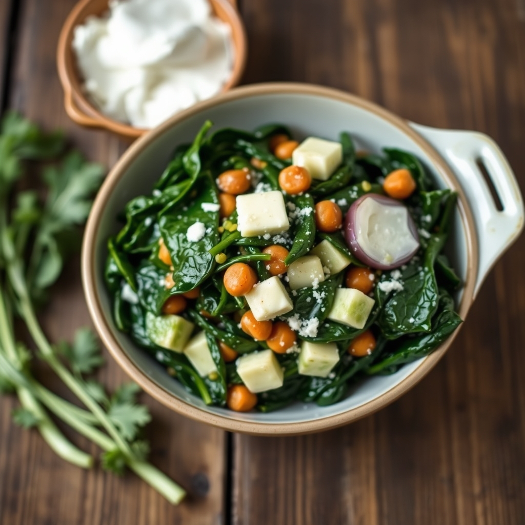 Southwestern Spinach