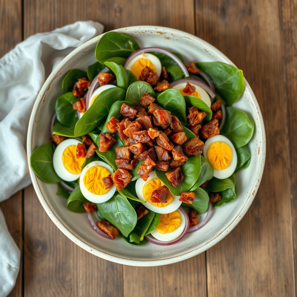 Spinach Layer Salad