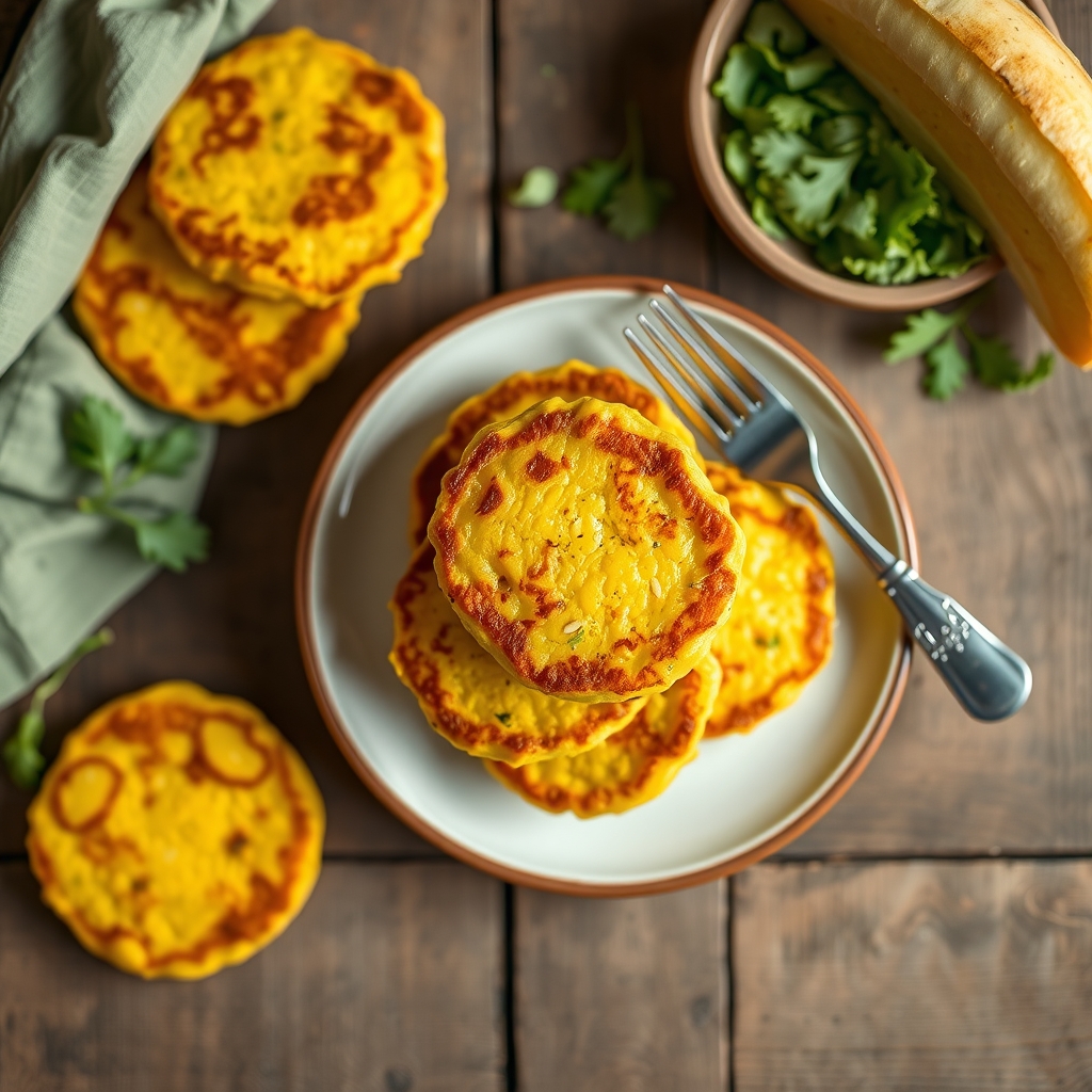 Squash Patties(Serves 8)