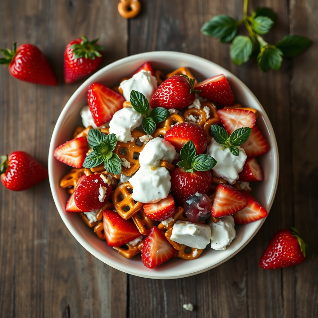 Strawberry Pretzel Salad