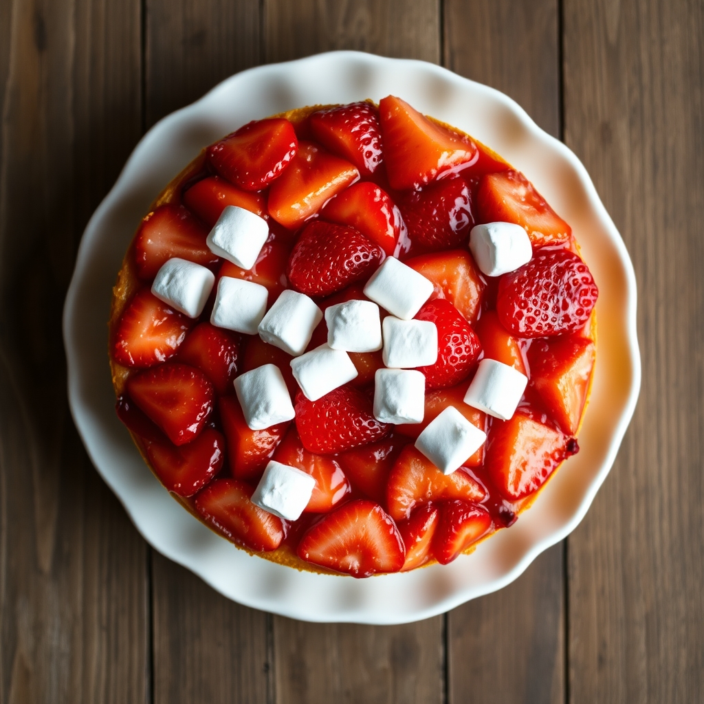 Strawberry Upside-Down Cake