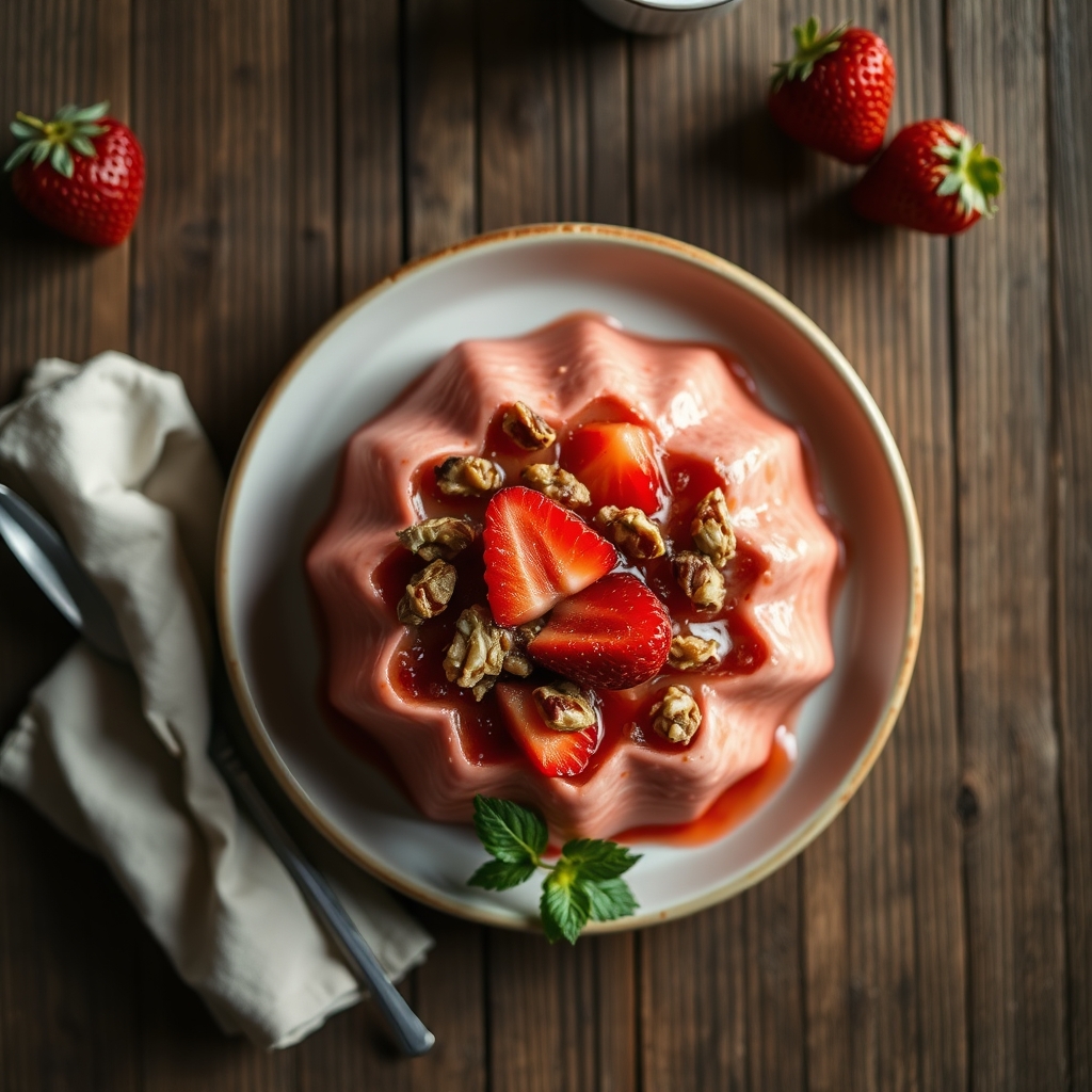 Strawberry Walnut Mold