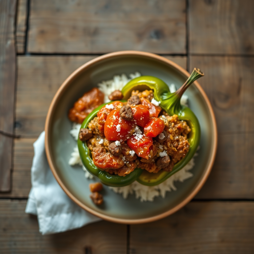 Stuffed Pepper For 2