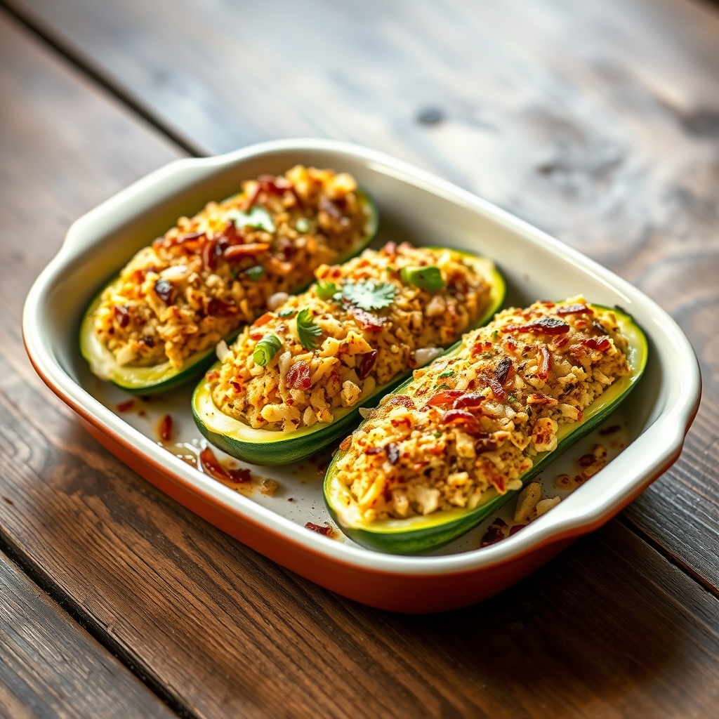 Stuffed Zucchini