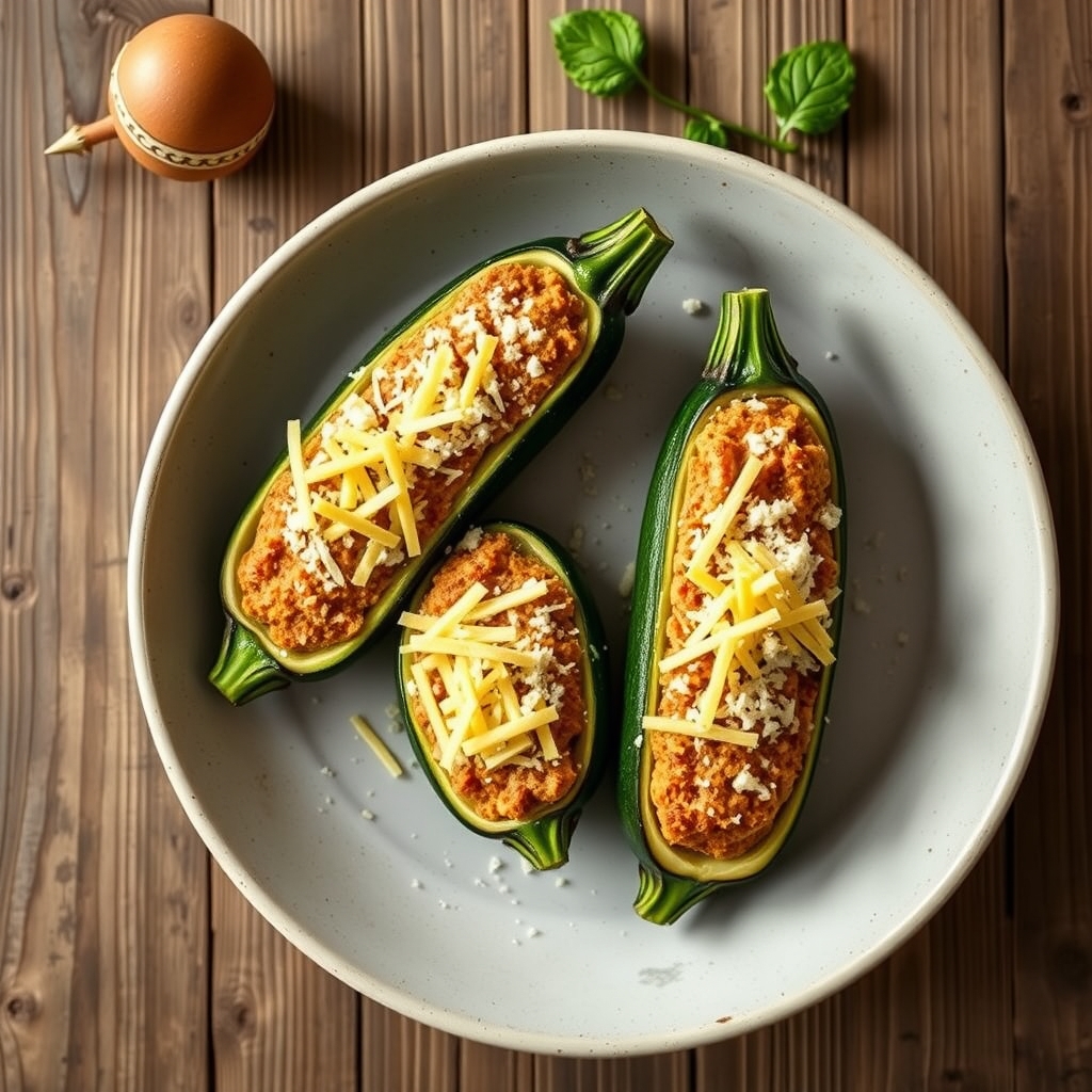 Stuffed Zucchini