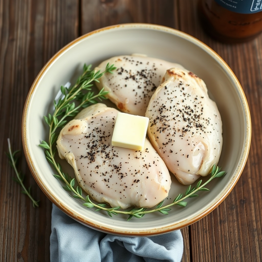 Supremes Of Chicken With Herbes De Provence